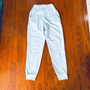 H&M Mama Light Blue Maternity Jogger Pants